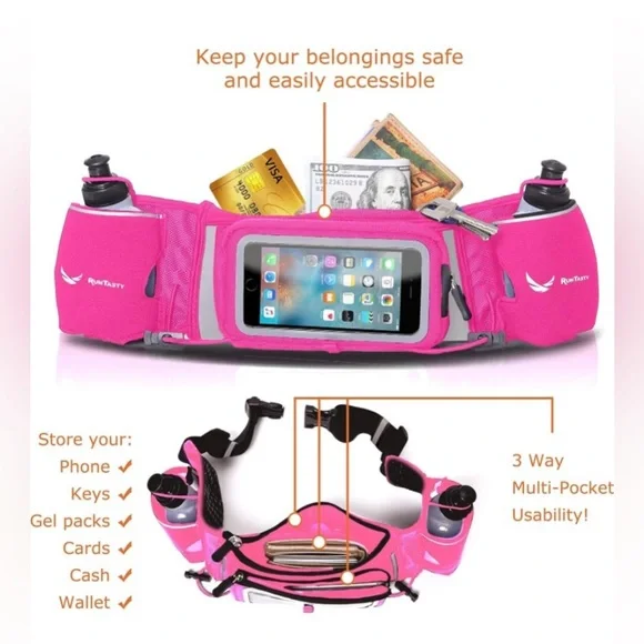 Unisex Voted No.1 Hydration Belt] Winners' Running Fuel Belt - Picture 3 of 12